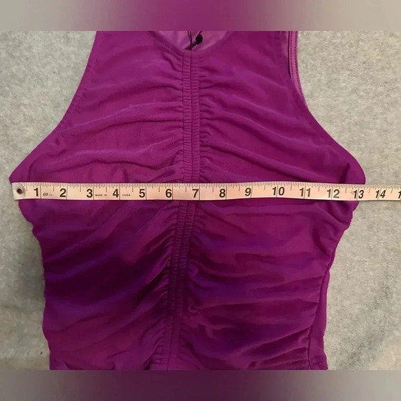 NWT Steve Madden Got the Juice sleeveless top dark orchid size S - Picture 5 of 10
